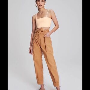 a.l.c karey paper bag pants size 4